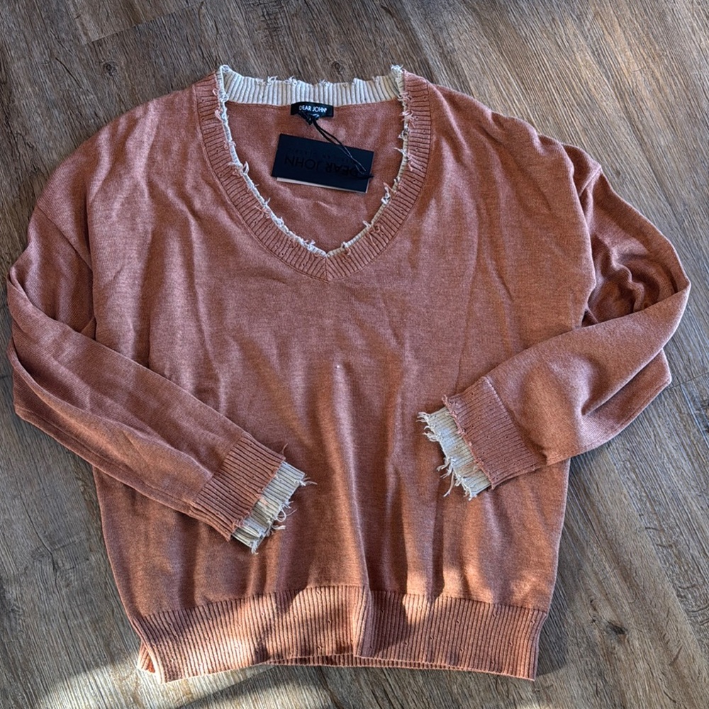 Nadia Rust sweater
